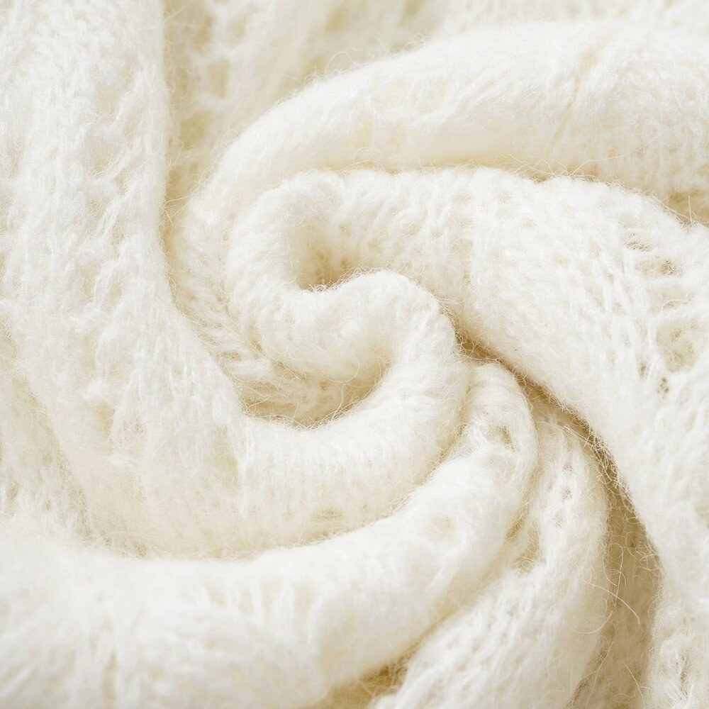 Apricot Elegant Women's Sweater - Picture 2 of 10